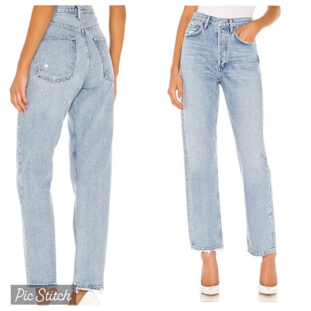Agolde 90s baggy jean in snapshot